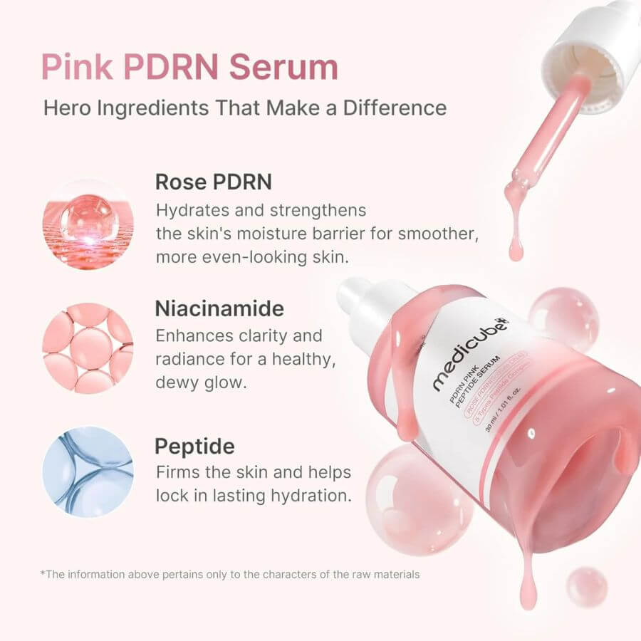 Serum regenerador Medicube PDRN Pink Peptide ADN salmon