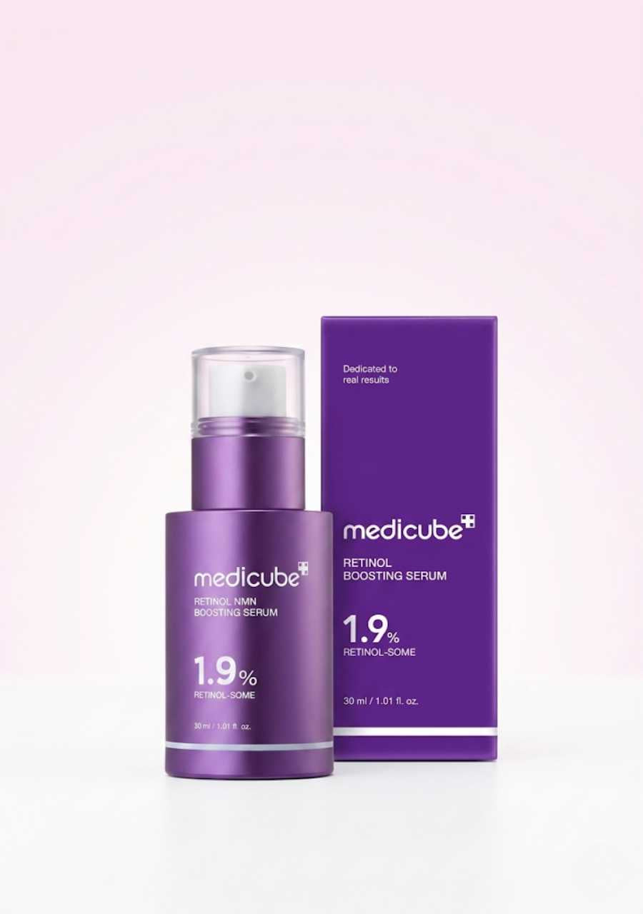 textura sedosa suero medicube retinol 1.9 nmn