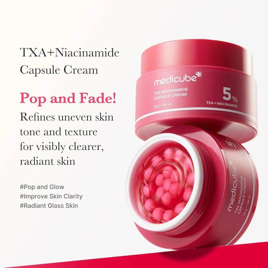 Crema antimanchas Medicube TXA Niacinamide Capsule Cream melasma
