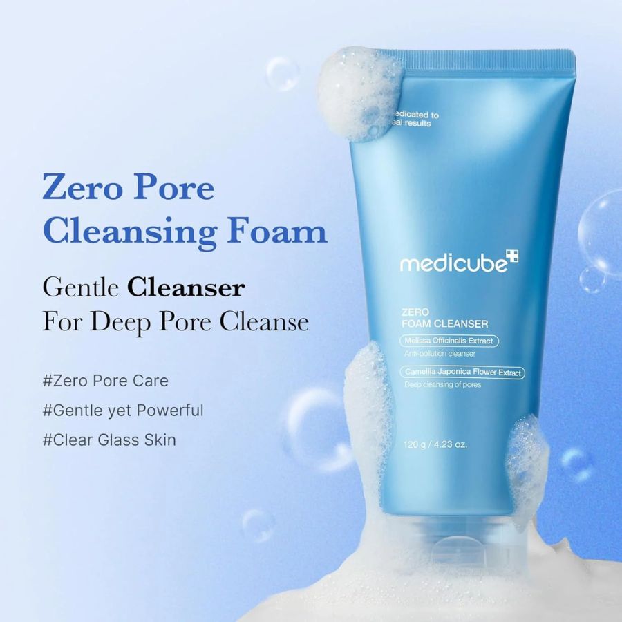 Limpiador facial Medicube Zero Foam Cleanser espuma densa