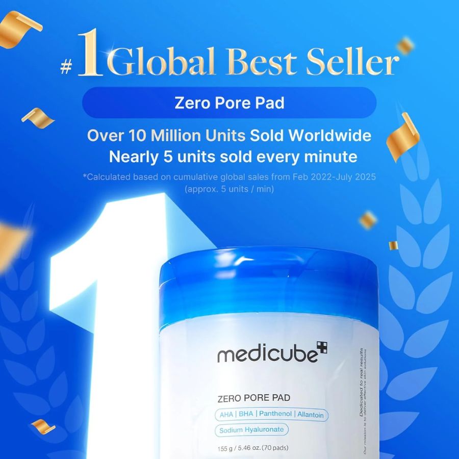 Discos tonicos poros dilatados Medicube Zero Pore Pad 2.0