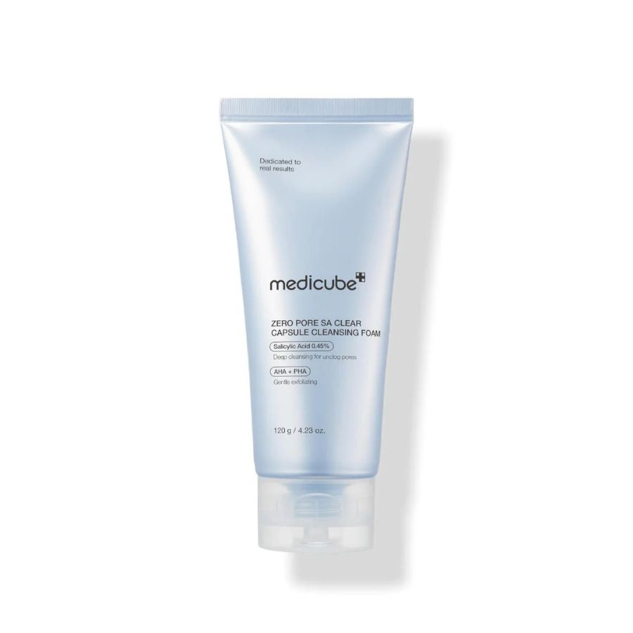 Limpiador facial poros Medicube Zero Pore SA Cleansing Foam acido salicilico