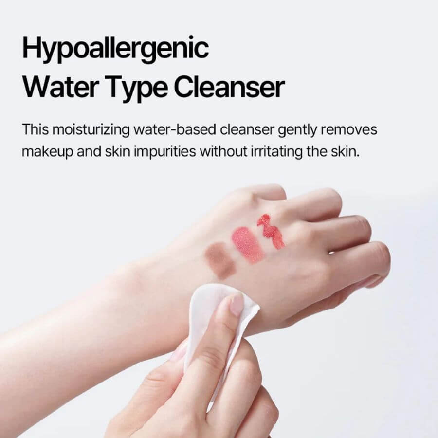 Limpieza facial rapida sin enjuague para rojeces y acne