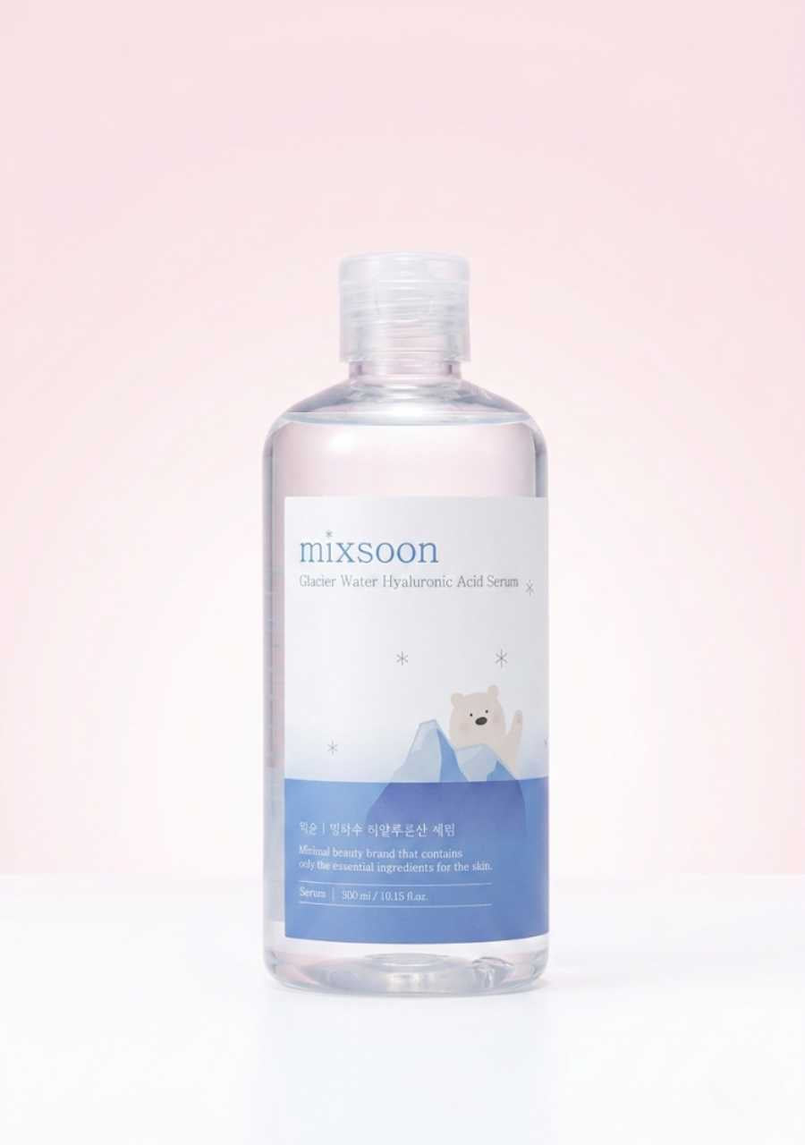 suero gigante hidratante mixsoon glacier water hyaluronic acid 300ml