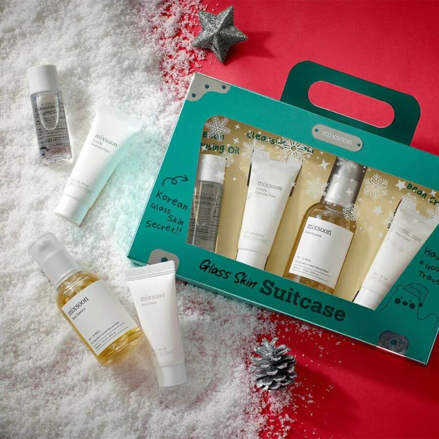 Set de regalo cosmetica coreana para piel de cristal