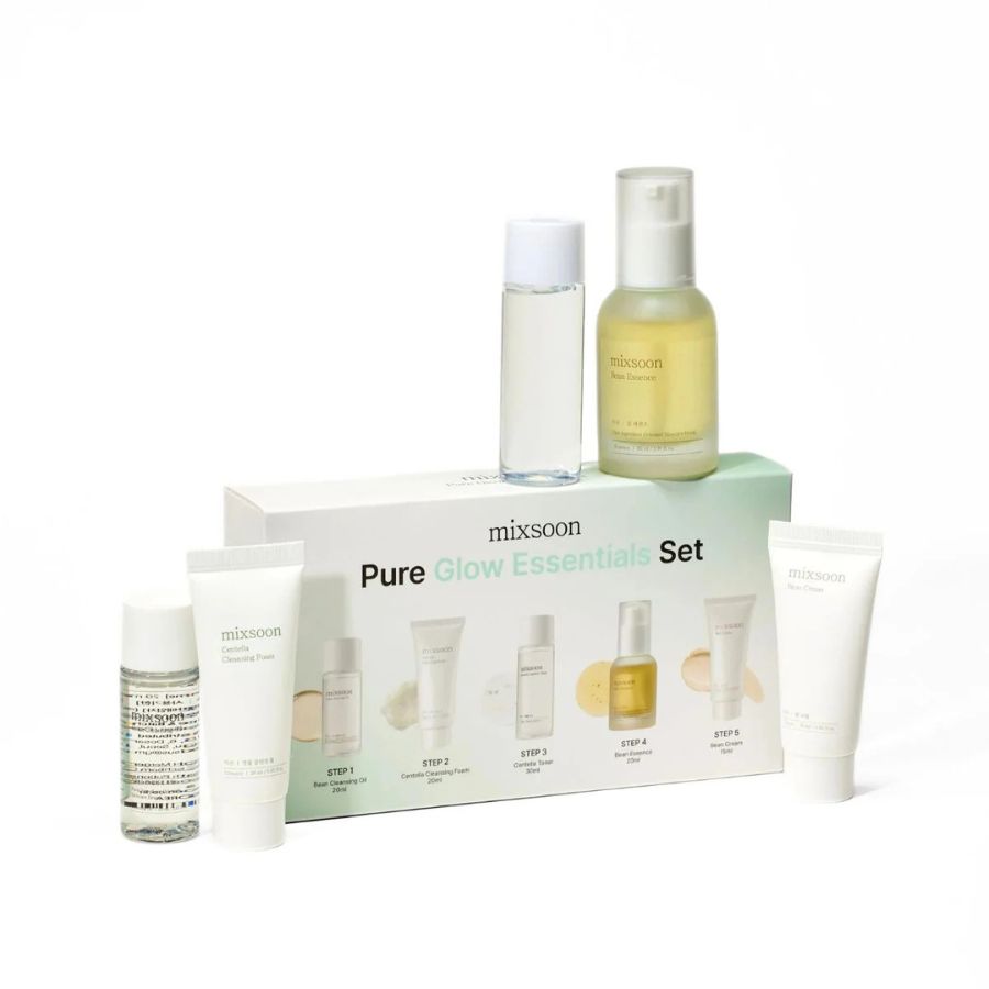 Mixsoon Pure Glow Essentials Set 5 Piezas