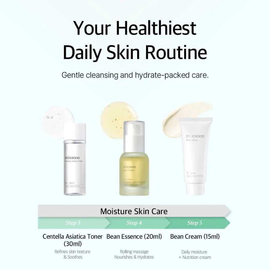 Mixsoon Pure Glow Essentials Set 5 Piezas
