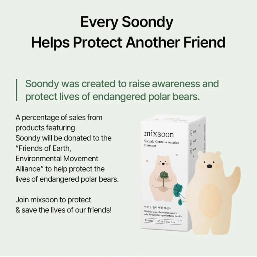 El Mixsoon Soondy Centella Asiatica Essence 100ml es exactamente la misma fórmula mágica (100% Extracto Puro) que la versión de 50ml, pero con el doble de cantidad