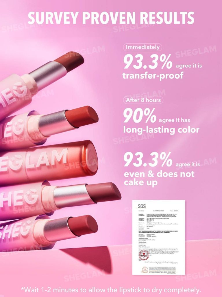 Sheglam Dynamatte Boom Long-Lasting Matte Lipstick 4ml
