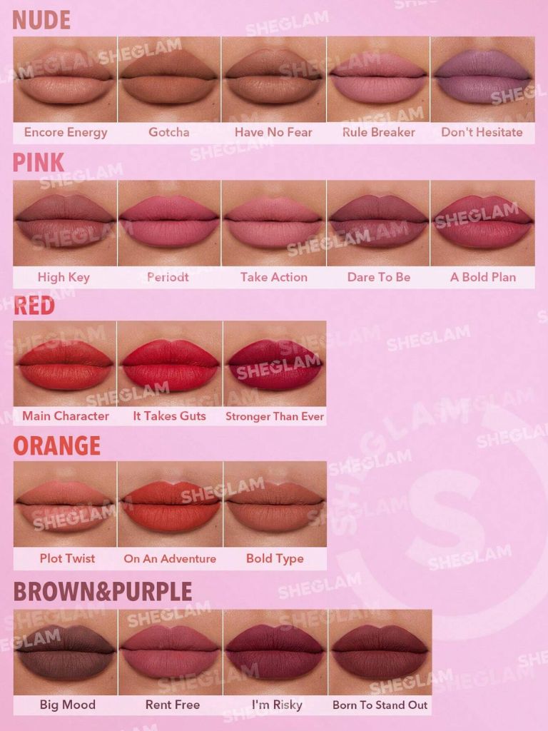 Sheglam Dynamatte Boom Long-Lasting Matte Lipstick 4ml