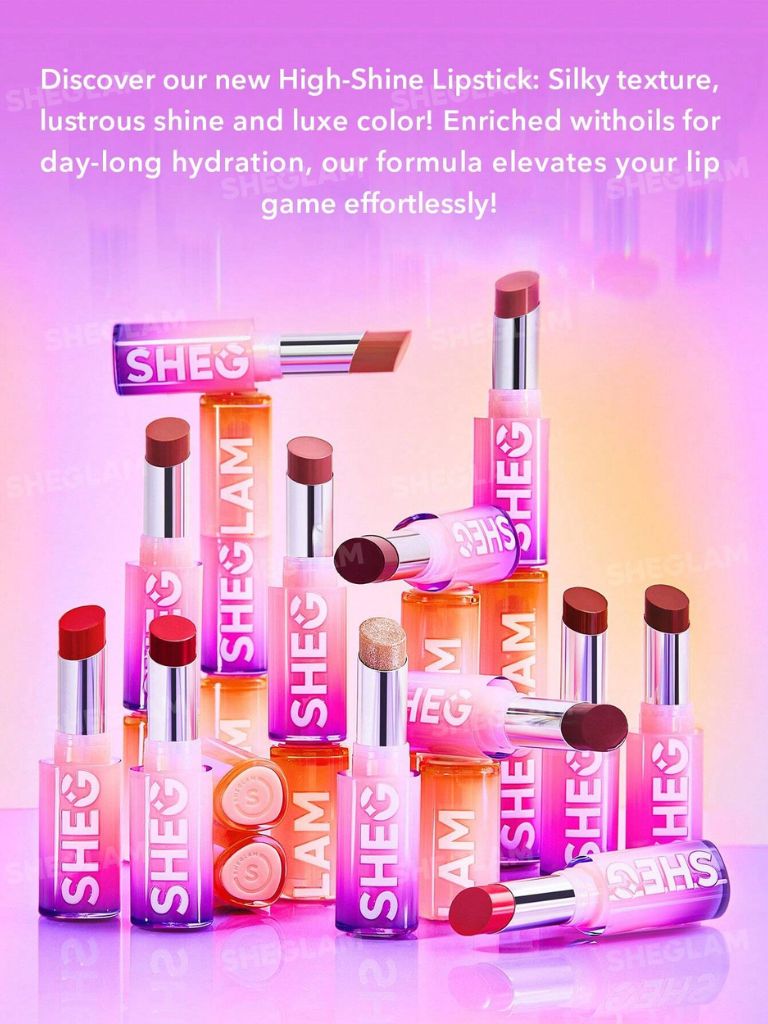 Sheglam Mirror Kiss High-Shine Lipstick 4ml