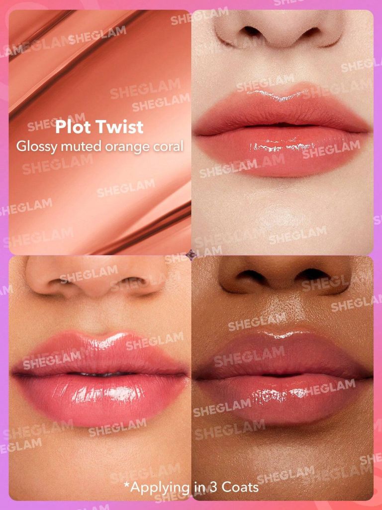 Sheglam Mirror Kiss High-Shine Lipstick 4ml