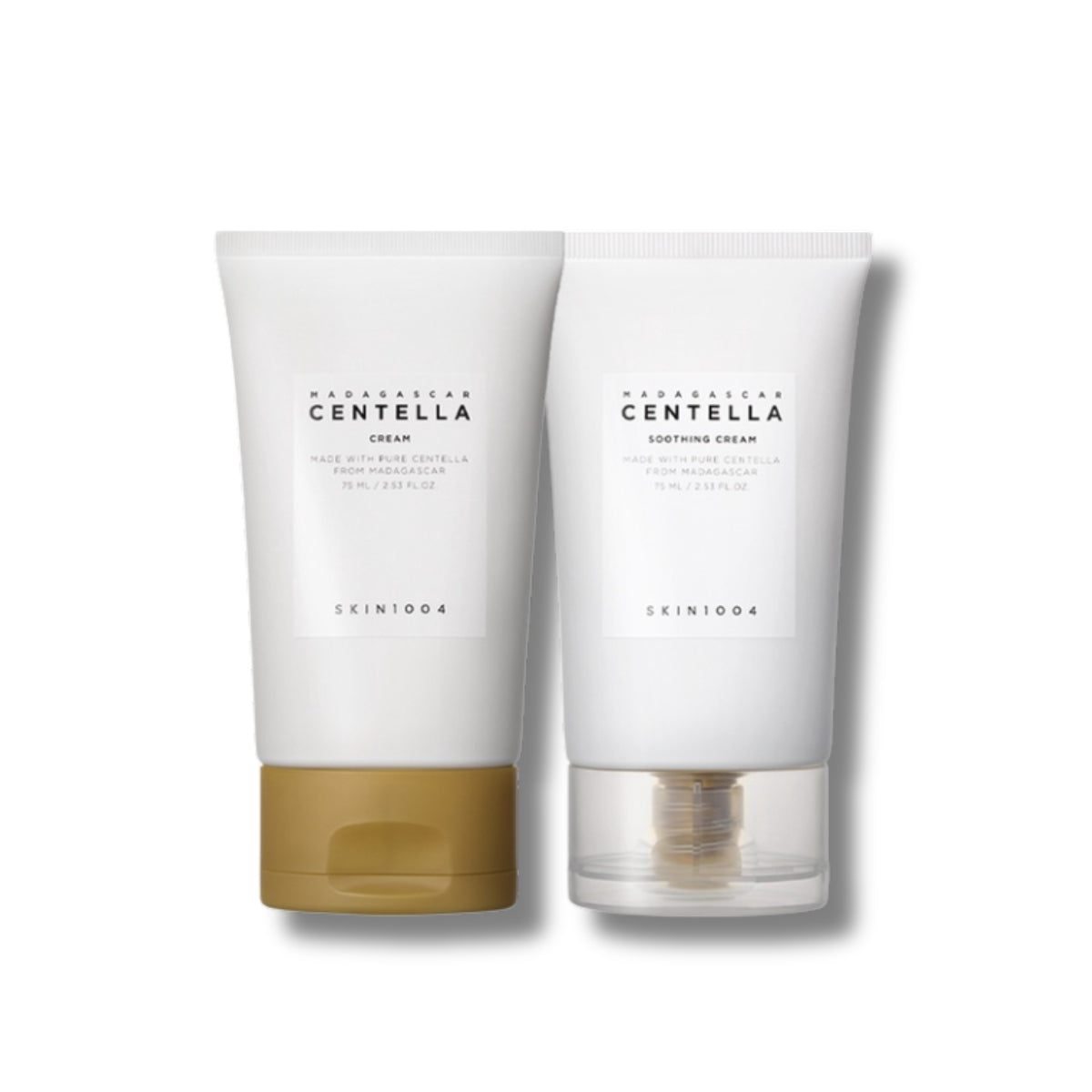 Kit hidratante Skin1004 crema gel calmante y crema nutritiva centella asiatica