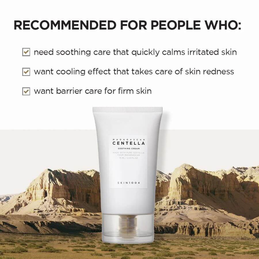 Gel hidratante ligero con ceramidas para piel grasa Skin1004 Soothing Cream