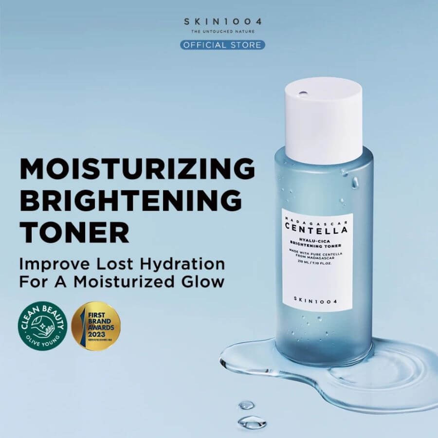 Tónico hidratante iluminador Skin1004 Hyalu-Cica Brightening Toner 210ml