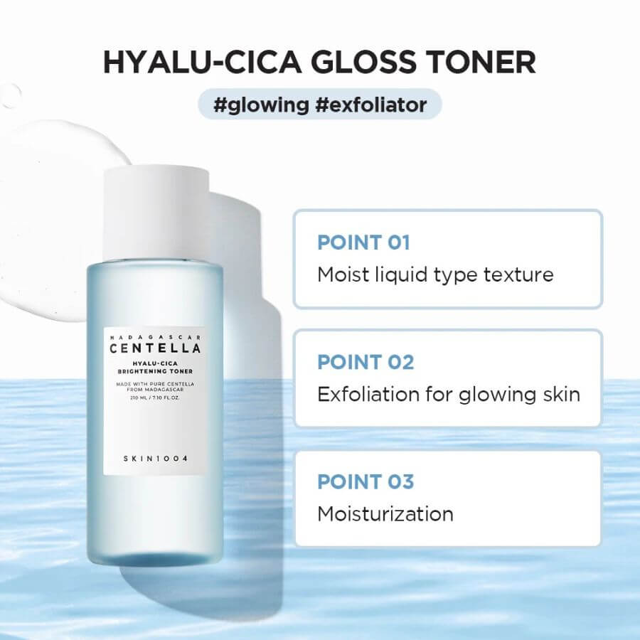 Tónico facial con AHA y LHA para piel seca y apagada