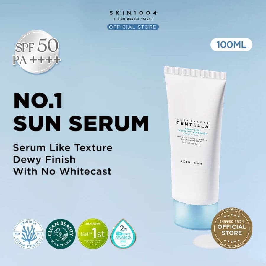 SKIN1004 Madagascar Centella Hyalu-Cica Water-Fit Sun Serum 100ml