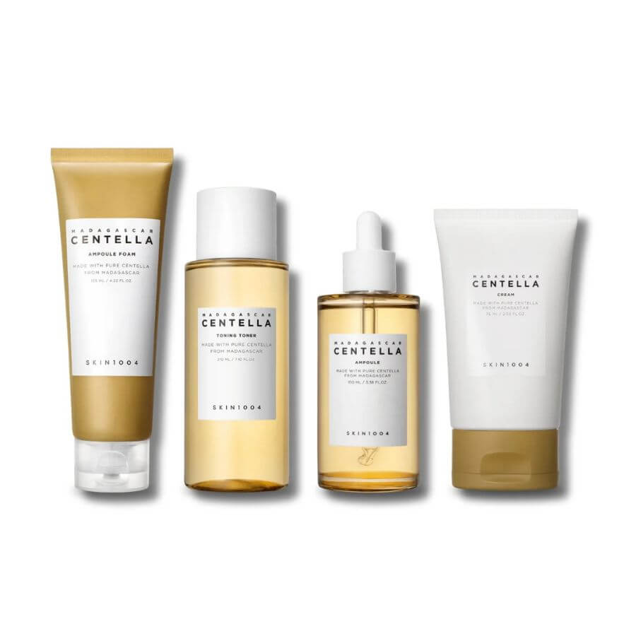 Kit rutina coreana 4 pasos Skin1004 Madagascar Centella full size
