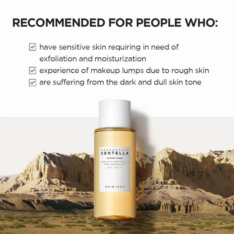 Tónico exfoliante PHA Skin1004 Toning Toner