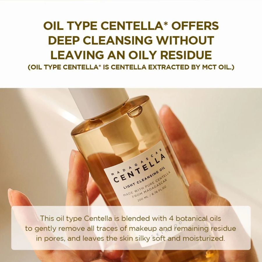 Desmaquillante en aceite textura ligera para ojos y rostro