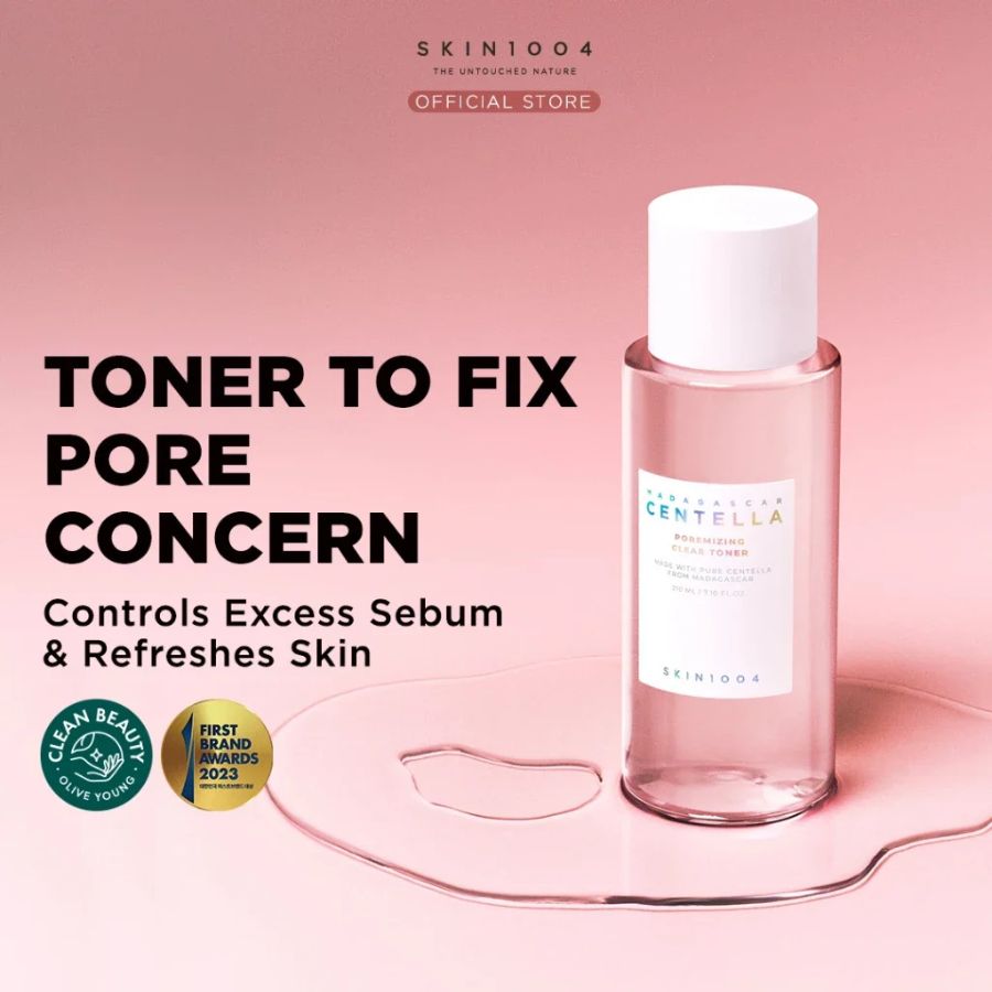Tónico exfoliante Skin1004 Poremizing Clear Toner 210ml poros