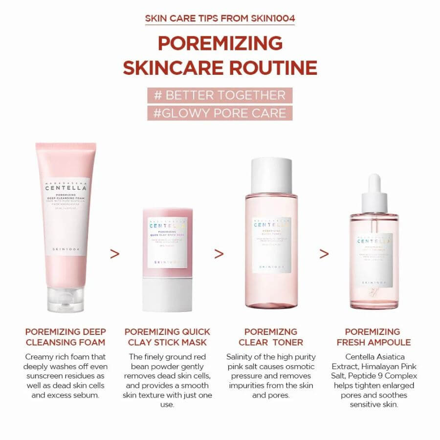 Rutina Completa Skin1004 Poremizing