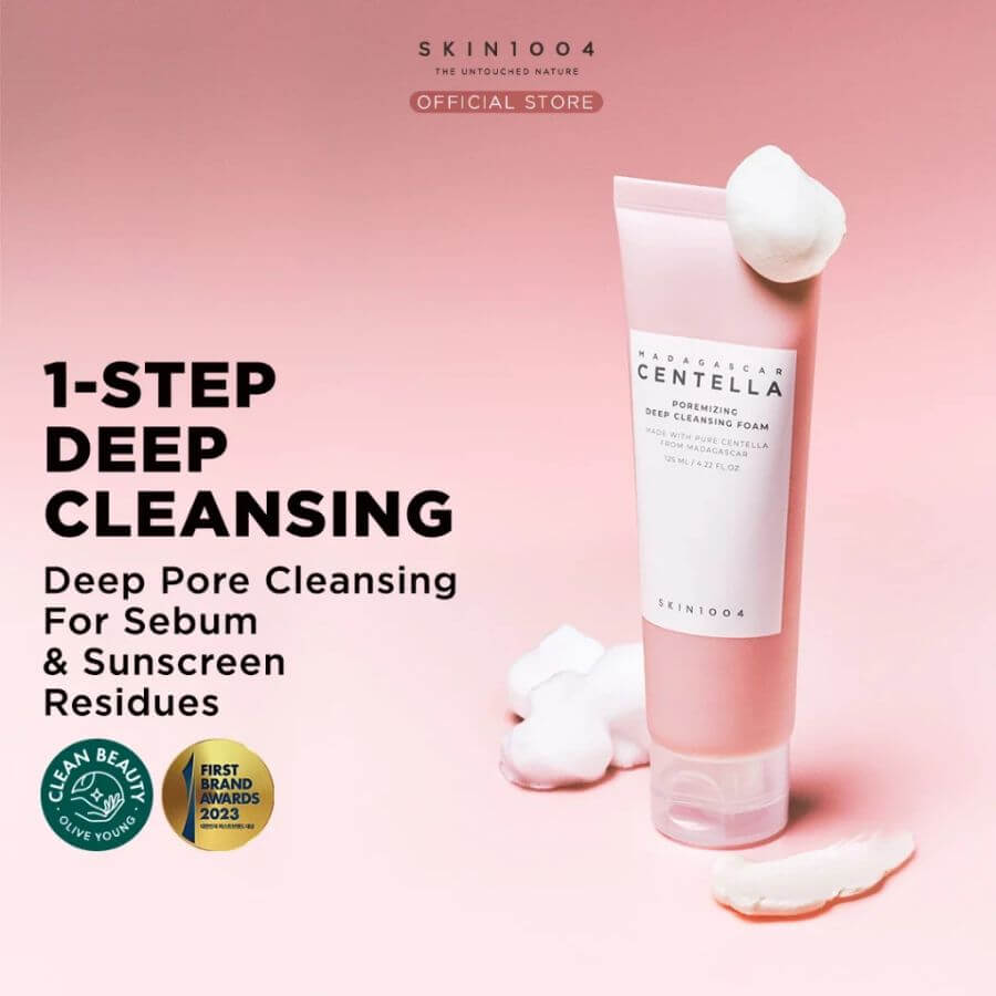 Limpiador facial profundo Skin1004 Poremizing Deep Cleansing Foam 125ml