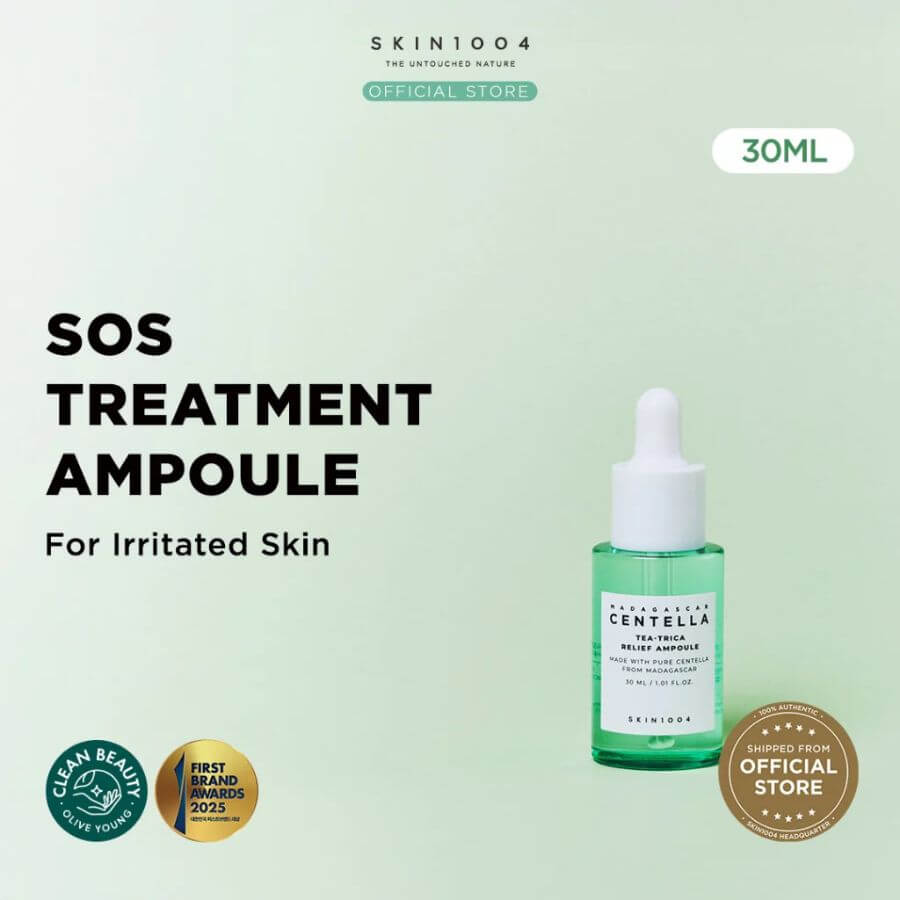 Serum Skin1004 Tea-Trica Relief Ampoule tratamiento anti acné para piel grasa