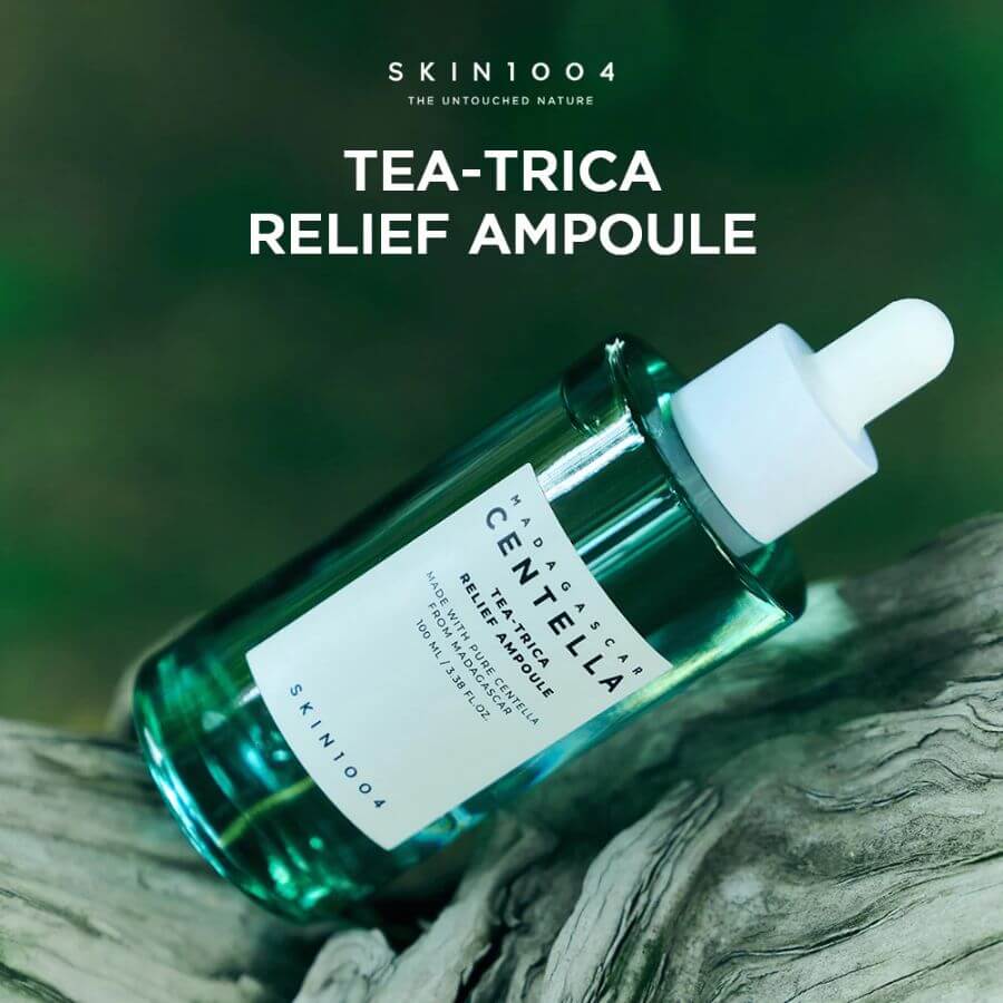 Serum Skin1004 Tea-Trica Relief Ampoule tratamiento anti acné para piel grasa