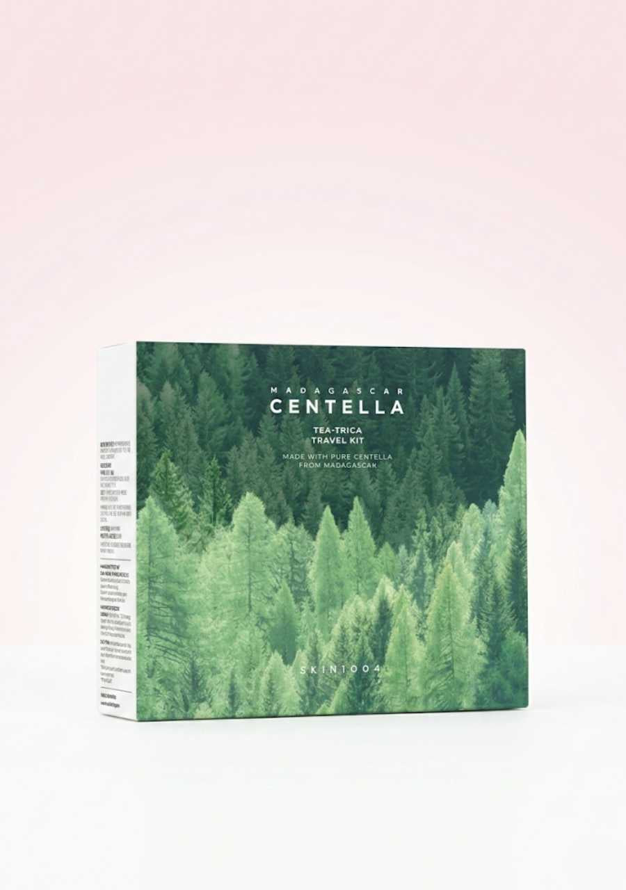 miniaturas rutina facial skin1004 tea trica coreana