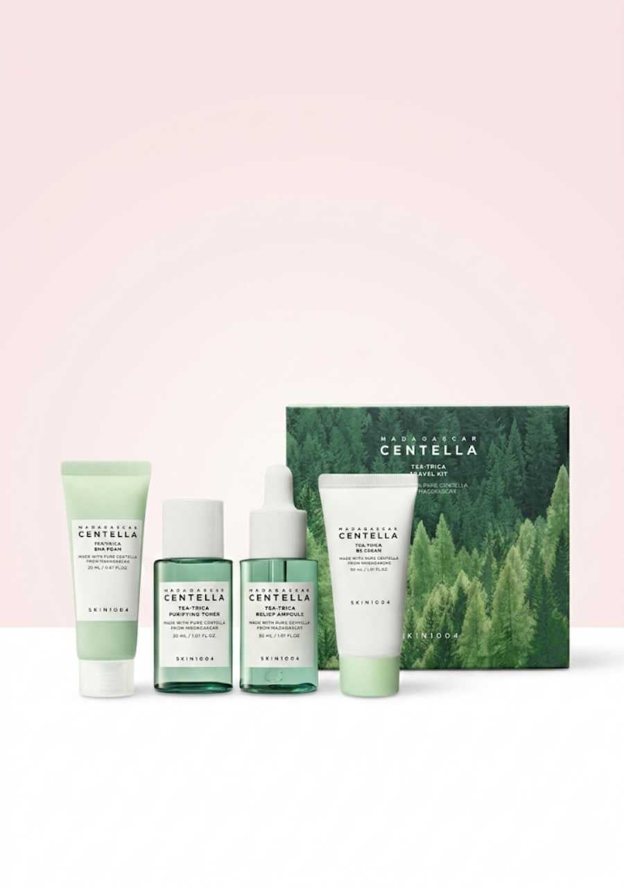 set anti acne skin1004 centella arbol de te