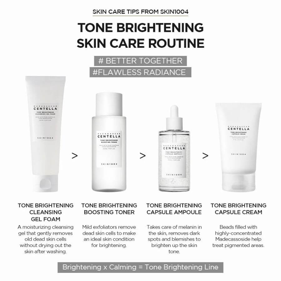 Skin1004 Tone Brightening Rutina Completa