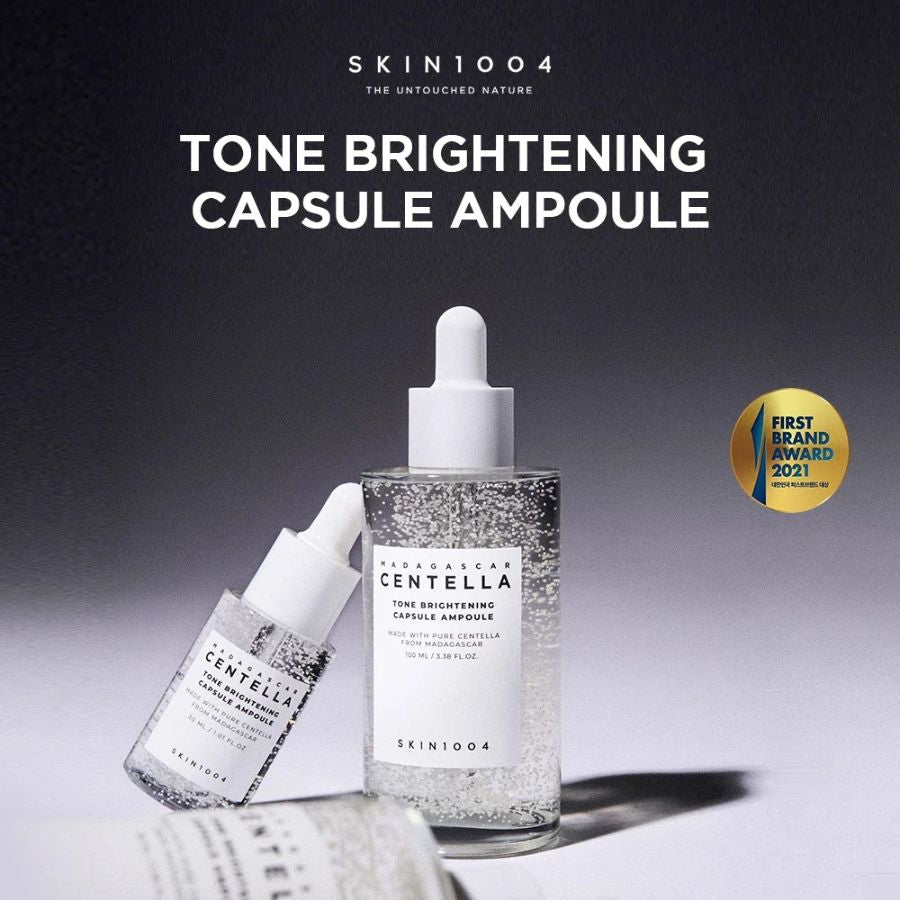Tratamiento iluminador coreano tamaño viaje Skin1004