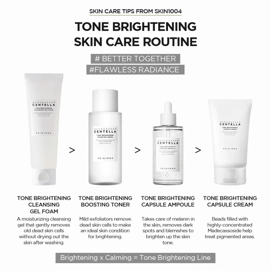 Skin1004 Tone Brightening Rutina Completa