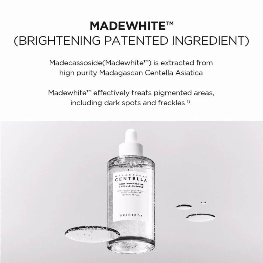 Tratamiento coreano para manchas de acné y piel apagada Skin1004