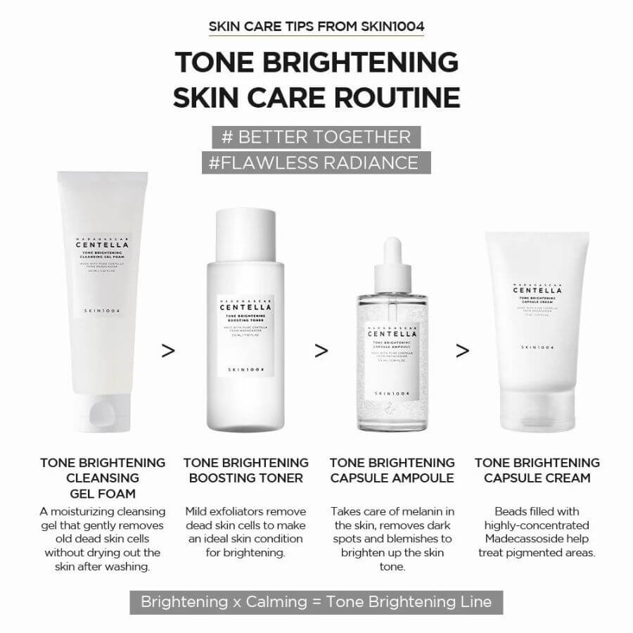 Skin1004 Tone Brightening Rutina Completa