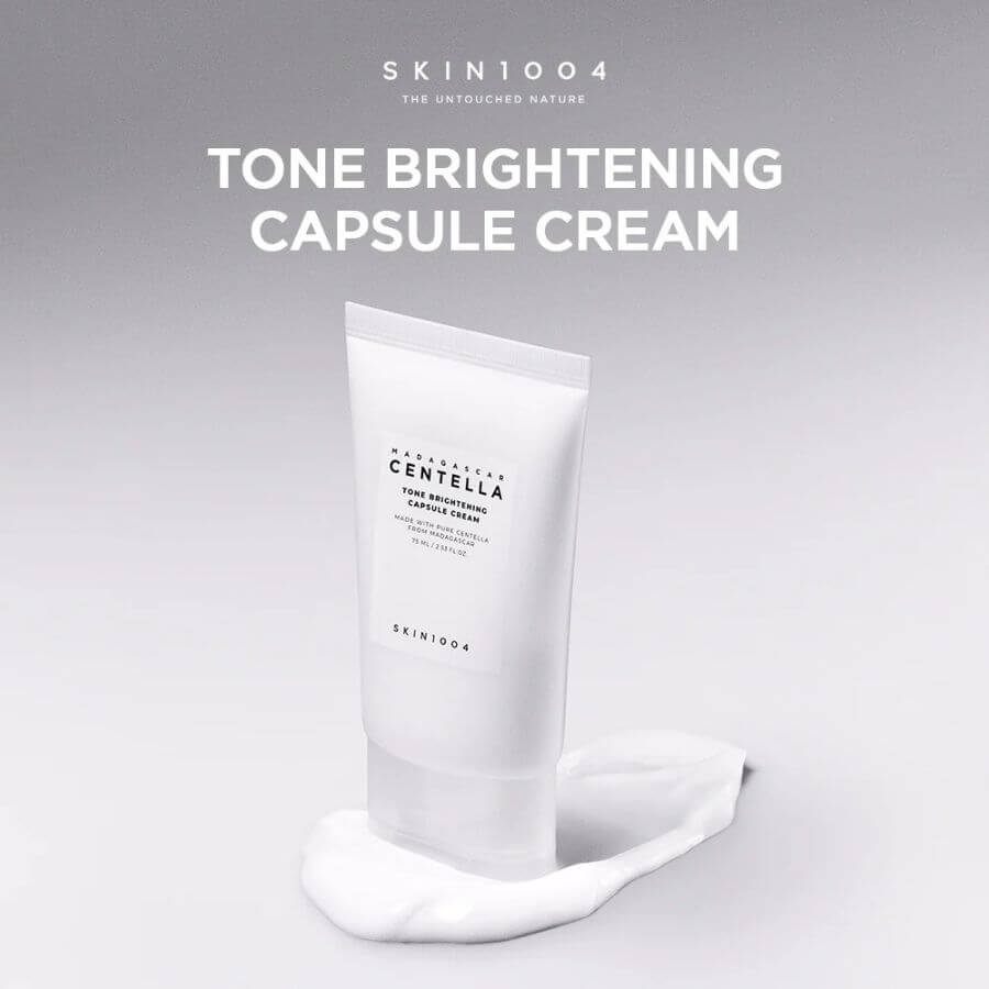 Crema facial coreana para piel sensible y opaca Skin1004
