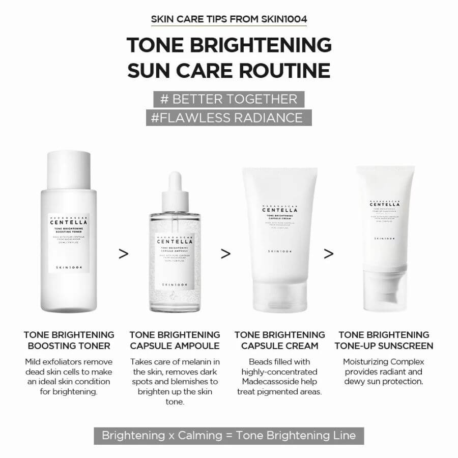 Skin1004 Tone Brightening Rutina Completa
