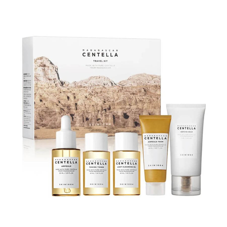 Kit de viaje Skin1004 Madagascar Centella 5 pasos caja oficial