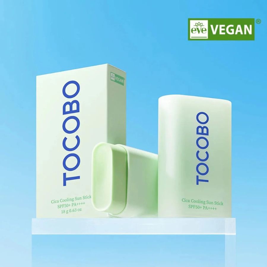 empaque protector solar barra tocobo cica coreano