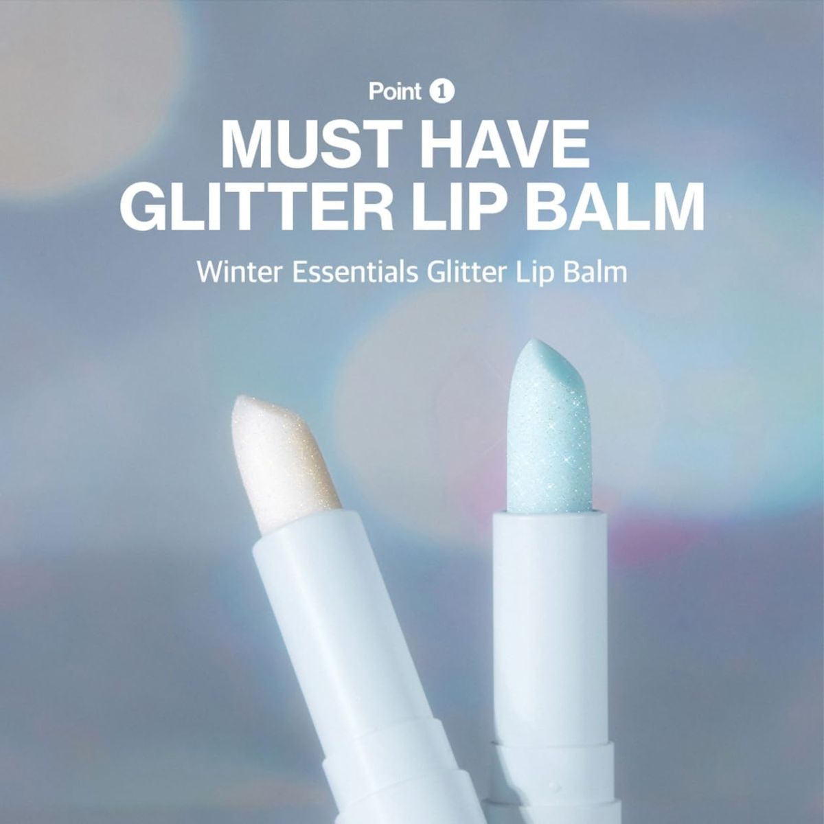 Unleashia Glacier Vegan Lip Balm No.1 Snow Frost 3.3g